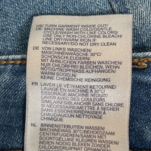 NYDJ Marilyn Straight Mid Rise Jeans in Maele Size 14P - Picture 10 of 13